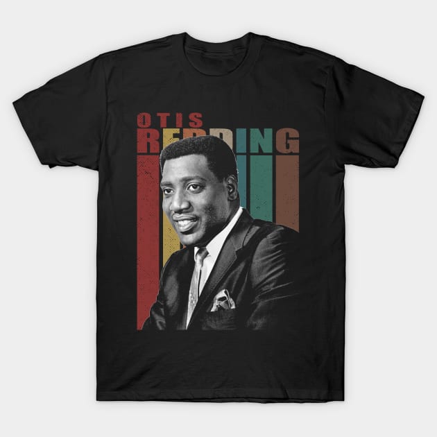 Soulful Crooning Chronicles Redding's Iconic Music Scenes Apparel T-Shirt by Super Face